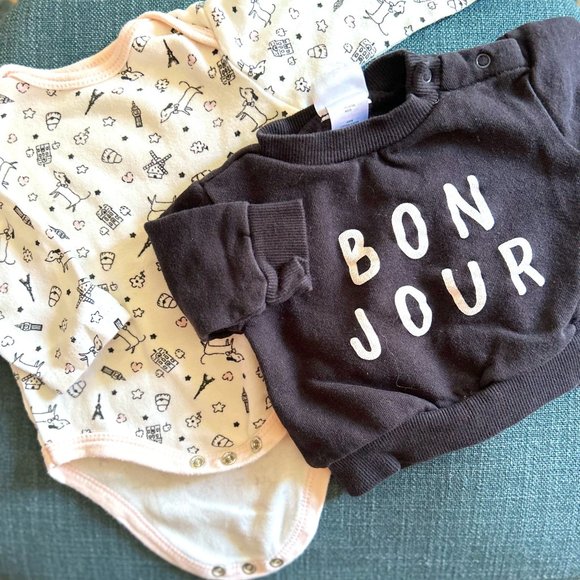 Onesie and Sweatshirt - Picture 1 of 1